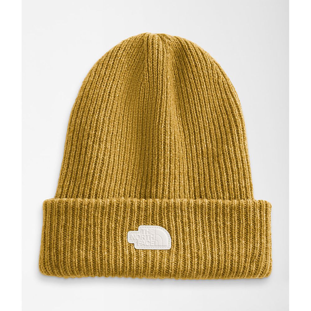 The North Face Beanies Mens Australia - The North Face Tnf™ Citystreet Yellow (OHT-365048)